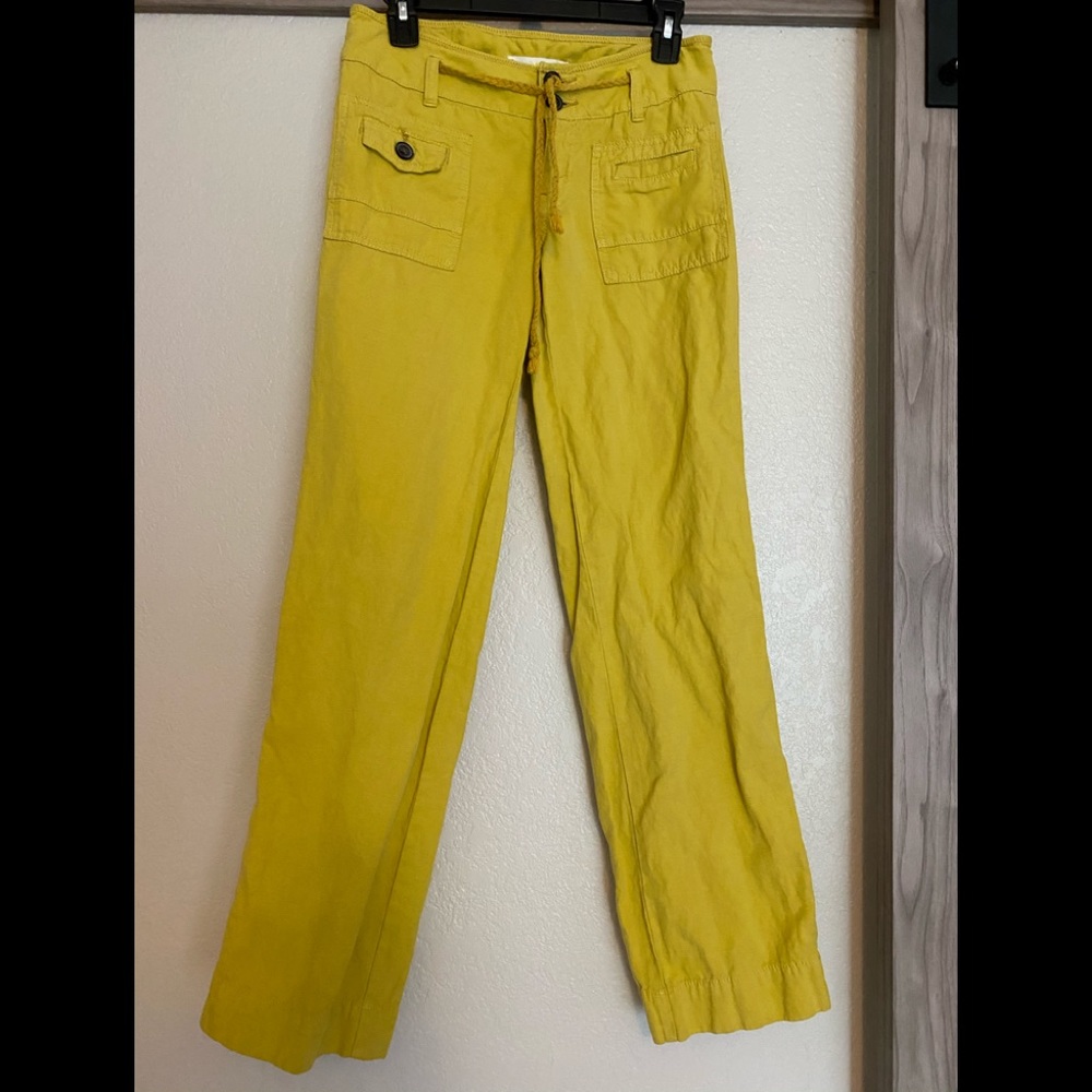 Anthro Hei Hei mustard color pants